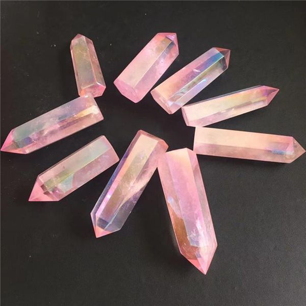 aura pink crystal wand point natural stones quartz gemstones healing reiki feng shui home decoration gems
aura pink crystal wand point natural stones quartz gemstones healing reiki feng shui home decoration gems