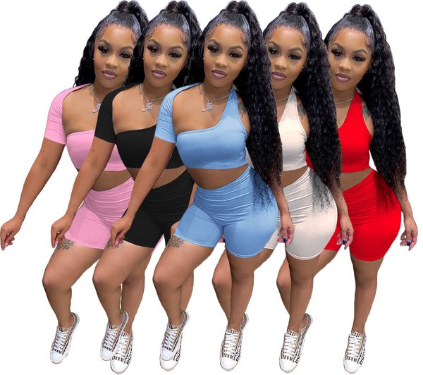 biker shorts 2 piece set summer short sleeve collarless casual jogger cycling shorts woman clothes biker shorts set, Gray
biker shorts 2 piece set summer short sleeve collarless casual jogger cycling shorts woman clothes biker shorts set, Gray