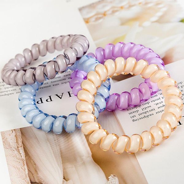 dhl 27 colors ins 5cm telephone wire cord gum hair tie girls elastic hair band ring rope candy color bracelet stretchy scrunc, Slivery;white
dhl 27 colors ins 5cm telephone wire cord gum hair tie girls elastic hair band ring rope candy color bracelet stretchy scrunc, Slivery;white