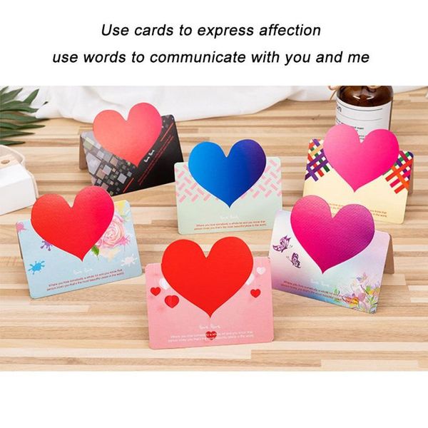 greeting cards 6pcs valentine's day love holiday christmas thanksgiving creative postcard
greeting cards 6pcs valentine's day love holiday christmas thanksgiving creative postcard