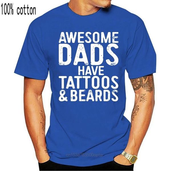men's t-shirts mens awesome dads have tattoos and beards t-shirt funny gift tee 100% cotton humor men crewneck t shirts, White;black
men's t-shirts mens awesome dads have tattoos and beards t-shirt funny gift tee 100% cotton humor men crewneck t shirts, White;black