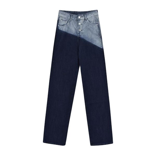 women's jeans feminino outono de cintura alta cor-bloqueio calças brim perna reta solta casual esfregando vintage 8i66, Blue
women's jeans feminino outono de cintura alta cor-bloqueio calças brim perna reta solta casual esfregando vintage 8i66, Blue