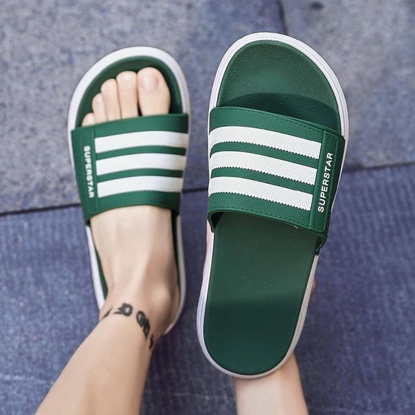 slippers lovers' antiskid and breathable beach shoes in summer large soft comfortable trend flat bottom sandals, Black
slippers lovers' antiskid and breathable beach shoes in summer large soft comfortable trend flat bottom sandals, Black
