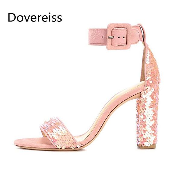 sandals dovereiss fashion women's shoes summer pink elegant mature buckle consice chunky heels pointed toe 35-45, Black
sandals dovereiss fashion women's shoes summer pink elegant mature buckle consice chunky heels pointed toe 35-45, Black