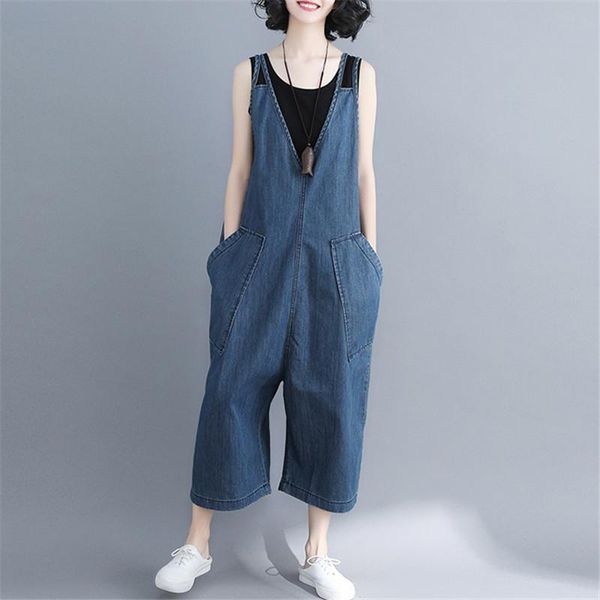 women's jumpsuits & rompers 2021 denim women jumpsuit summer thin pocket ladies wide leg jeans boyfriend casual overalls, Black;white
women's jumpsuits & rompers 2021 denim women jumpsuit summer thin pocket ladies wide leg jeans boyfriend casual overalls, Black;white