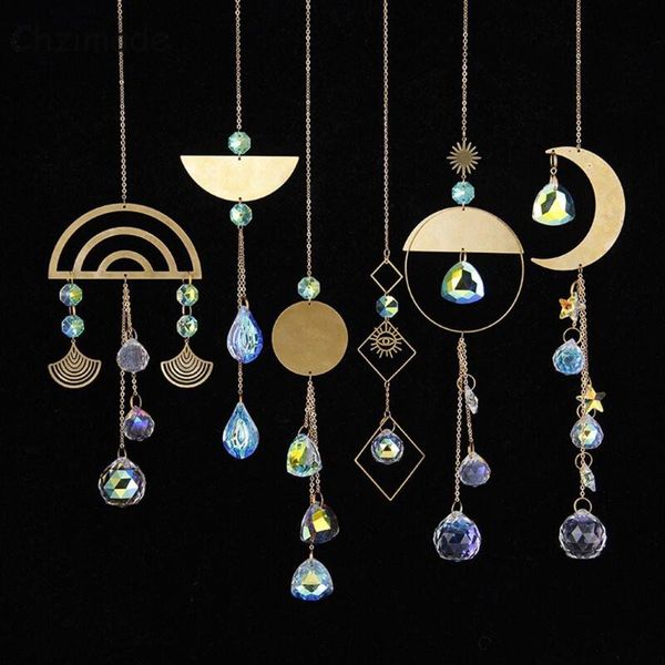 decorative objects & figurines chzimade crystal wind chime copper star moon pendant dream sun catchers windchimes ornaments home garden deco
decorative objects & figurines chzimade crystal wind chime copper star moon pendant dream sun catchers windchimes ornaments home garden deco