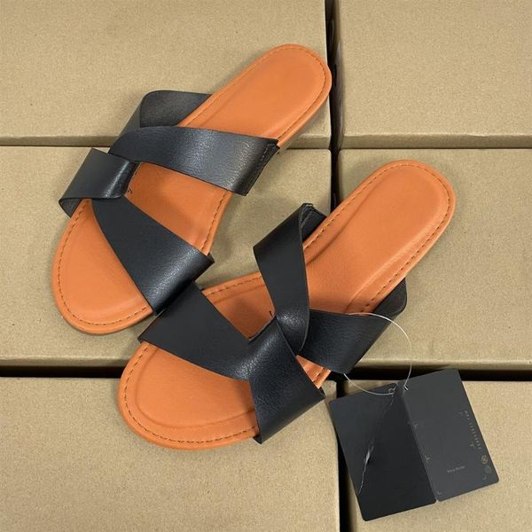 sandals open toe flat women simple casual slippers comfortable soft non-slip woman's slides personality trendy women's shoes, Black
sandals open toe flat women simple casual slippers comfortable soft non-slip woman's slides personality trendy women's shoes, Black
