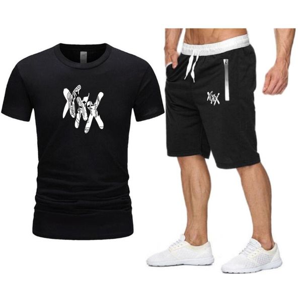 men's tracksuits fashion xxxtentacion oversized t-shirt 2021 streetwear men hip-hop brand beach shorts sets summer tracksuit clothing, Gray
men's tracksuits fashion xxxtentacion oversized t-shirt 2021 streetwear men hip-hop brand beach shorts sets summer tracksuit clothing, Gray