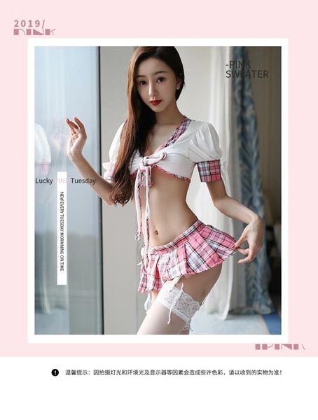 bras sets uniform cute pure student dress female perspective temptation underwear pink plaid, Red;black
bras sets uniform cute pure student dress female perspective temptation underwear pink plaid, Red;black
