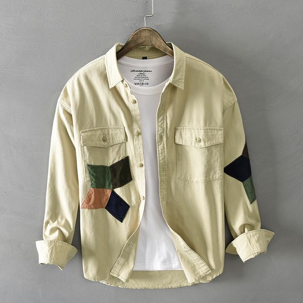 2021 new manly autumn long shirts 100% cotton casual fashion safari turn-down male collar clothes y3438 mj5m, White
2021 new manly autumn long shirts 100% cotton casual fashion safari turn-down male collar clothes y3438 mj5m, White