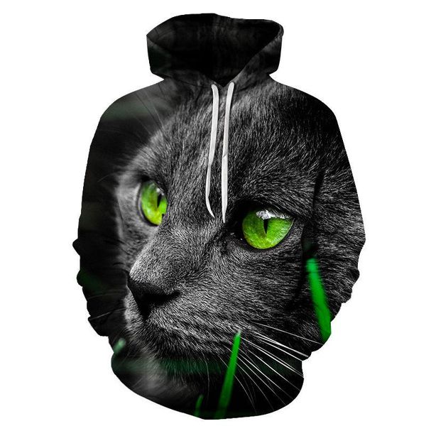 men's hoodies & sweatshirts green eyes cat 3d print animal tracksuits men women couple novetly streetwear family gifts pullovers, Black
men's hoodies & sweatshirts green eyes cat 3d print animal tracksuits men women couple novetly streetwear family gifts pullovers, Black