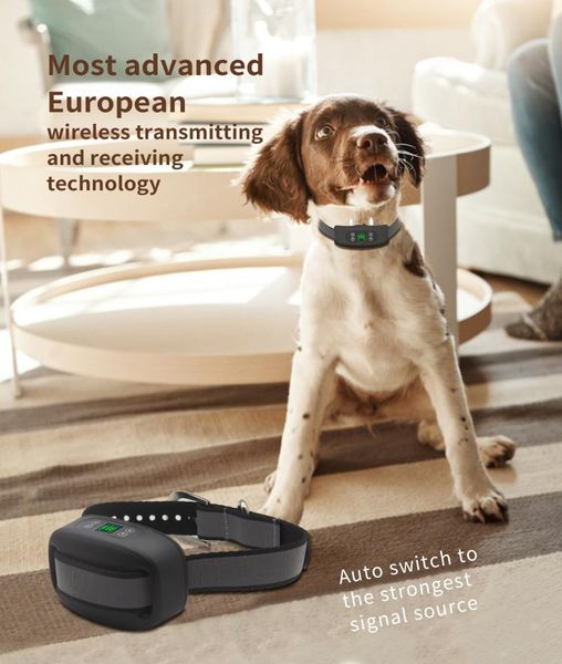 anti-lost alarm wireless electric fence safe dog containment system gps boundary easy setup outdoor use waterproof and rechargeable collars
anti-lost alarm wireless electric fence safe dog containment system gps boundary easy setup outdoor use waterproof and rechargeable collars