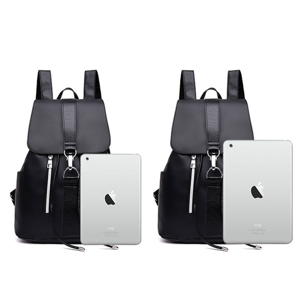 women backpack school bags for teenager girls nylon zipper lock design black femme mochila female backpack fashion sac a dos
women backpack school bags for teenager girls nylon zipper lock design black femme mochila female backpack fashion sac a dos