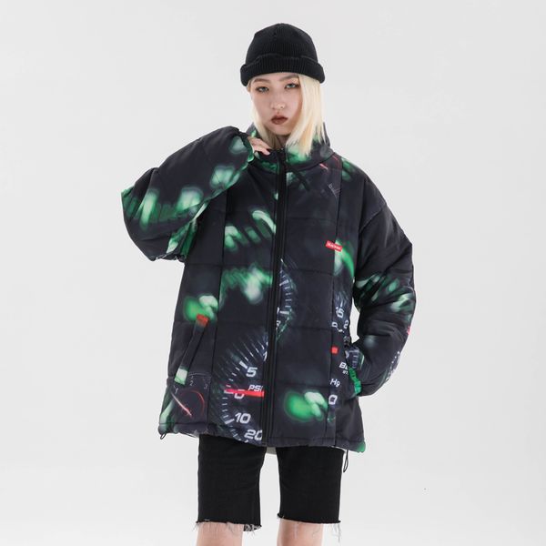 2021 new winter thick oversized parka coats spliced racing suit pattern printed zipper jacket women hip hop black streetwear 5f33
2021 new winter thick oversized parka coats spliced racing suit pattern printed zipper jacket women hip hop black streetwear 5f33