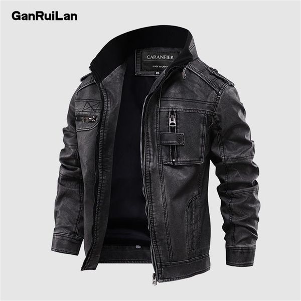 men's pu leather jacket winter military pilot bomber jackets autumn fashion outerwear motorcycle biker leather coat jk18022 211118, Black
men's pu leather jacket winter military pilot bomber jackets autumn fashion outerwear motorcycle biker leather coat jk18022 211118, Black