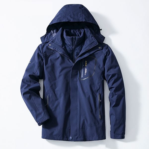 stormsuit men's waterproof, windproof and tide proof brand three in one detachable jacket couple's outdoor down ski mountaineering, Blue;black
stormsuit men's waterproof, windproof and tide proof brand three in one detachable jacket couple's outdoor down ski mountaineering, Blue;black