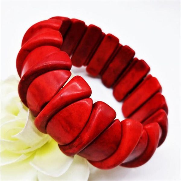 beaded, strands unique national style red turquoises stone bracelet men women natural beaded charm lucky jewelry gifts, Black
beaded, strands unique national style red turquoises stone bracelet men women natural beaded charm lucky jewelry gifts, Black