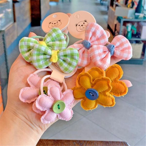 hair accessories 6pair/lot girl elastic bands children flower bow rubber band ponytail holder flowers rope kids, Slivery;white
hair accessories 6pair/lot girl elastic bands children flower bow rubber band ponytail holder flowers rope kids, Slivery;white
