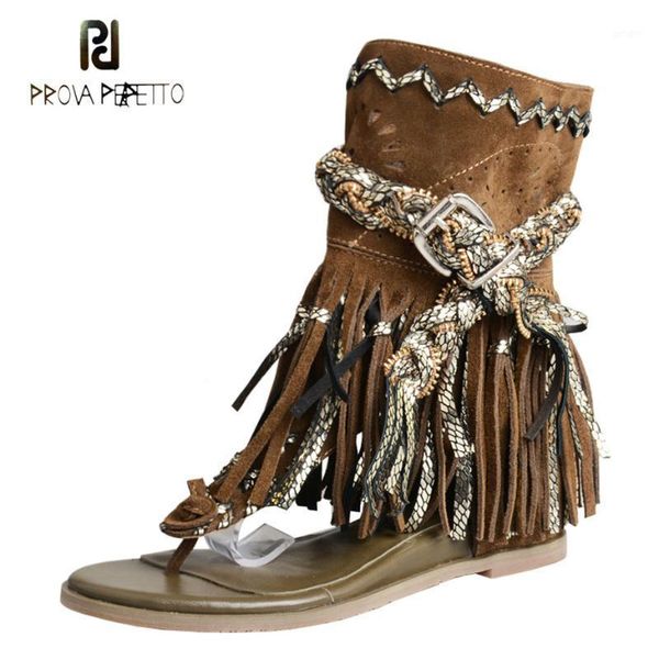 prova perfetto cow suede hollow tassel flat gladiator sandal women fashion summer short retro style flip flop khaki sandals1, Black
prova perfetto cow suede hollow tassel flat gladiator sandal women fashion summer short retro style flip flop khaki sandals1, Black