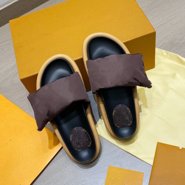 high-quality sandals ladies slipperss men's slippers leather sole filled with down is a lazy slippersbeach, Black
high-quality sandals ladies slipperss men's slippers leather sole filled with down is a lazy slippersbeach, Black