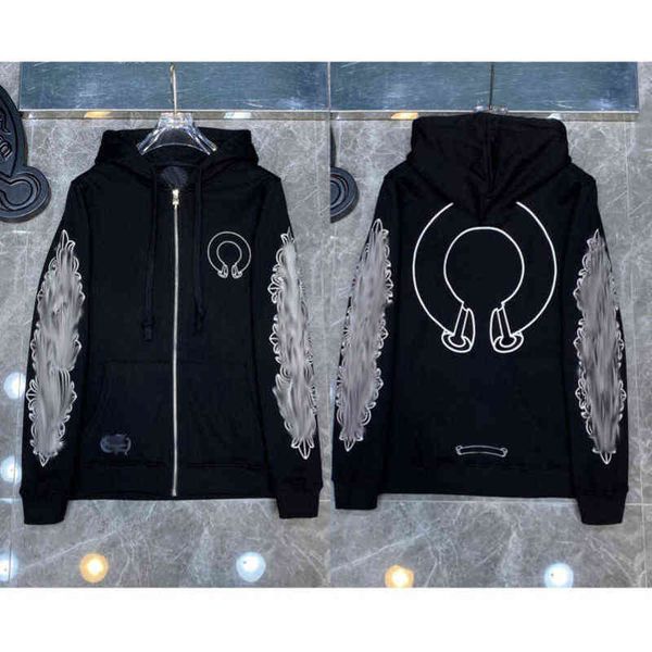 brand classic ch quality hoodie luxury zipper autumn winter sweatshirts designer fashion men sweater horseshoe phantom cross print hooded wo, Black
brand classic ch quality hoodie luxury zipper autumn winter sweatshirts designer fashion men sweater horseshoe phantom cross print hooded wo, Black