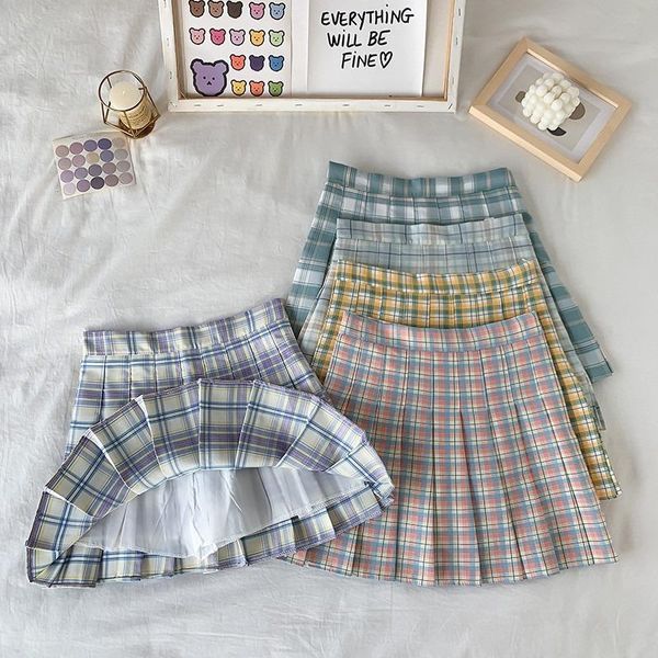 skirts plaid pleated skirt female autumn and winter 2021 style college high waist thin a-line all-match short, Black
skirts plaid pleated skirt female autumn and winter 2021 style college high waist thin a-line all-match short, Black