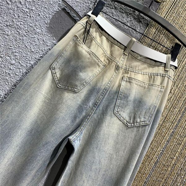 women's jeans womens streetwear hole ripped spring summer high waist straight wide leg trousers fashion retro diamonds tassel pants, Blue
women's jeans womens streetwear hole ripped spring summer high waist straight wide leg trousers fashion retro diamonds tassel pants, Blue