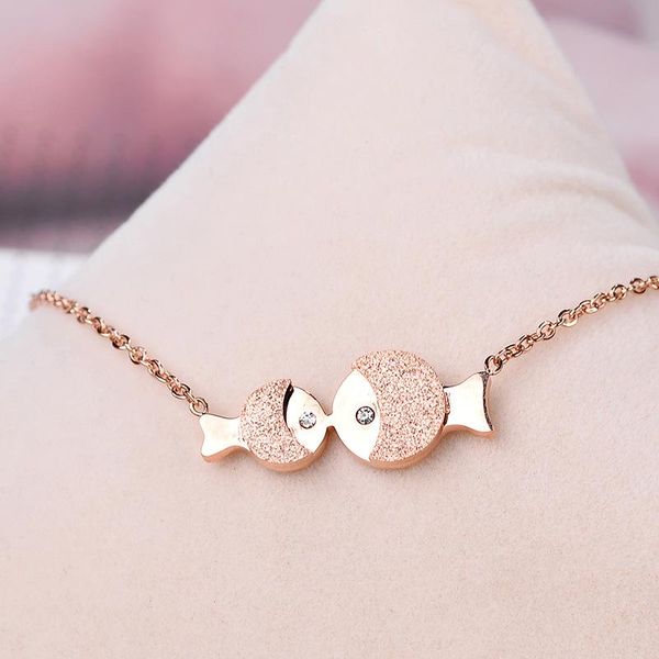 pendant necklaces trend dainty fish necklace for women stainless steel link chain zircon eyes with charm jewelry holiday gift, Silver
pendant necklaces trend dainty fish necklace for women stainless steel link chain zircon eyes with charm jewelry holiday gift, Silver