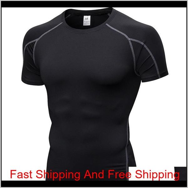 summer sports mens breathable skinny short sleeve fitness sports running training stretch quick dry t-s qyljld hairclippers2011, Black;blue
summer sports mens breathable skinny short sleeve fitness sports running training stretch quick dry t-s qyljld hairclippers2011, Black;blue