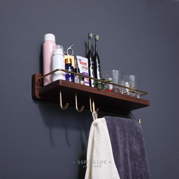 bathroom shelves brass cosmetics storage racktowel rack with hook wall toothbrush cup holder solid black walnut wood corner shelf 45cm
bathroom shelves brass cosmetics storage racktowel rack with hook wall toothbrush cup holder solid black walnut wood corner shelf 45cm