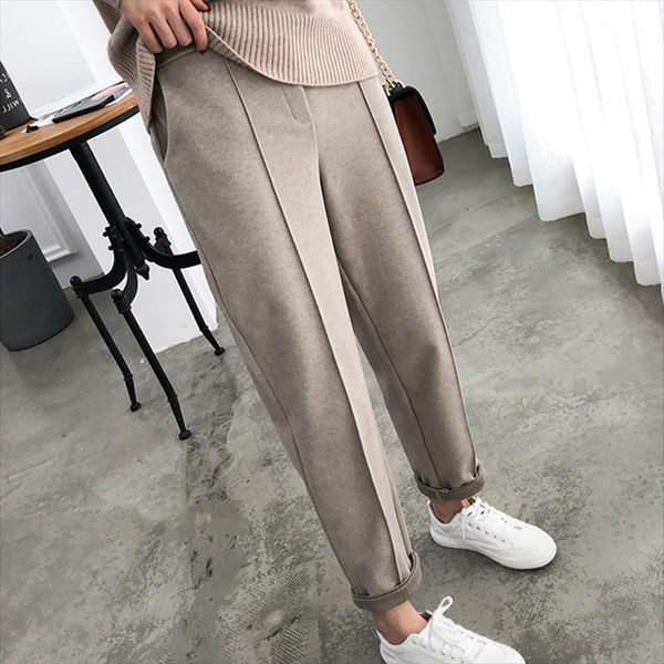 winter plus size wool work womens capri suit young girl loose trousers capris thicken women pencil 921f, Black;white
winter plus size wool work womens capri suit young girl loose trousers capris thicken women pencil 921f, Black;white