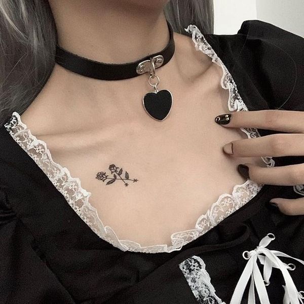 chokers fashion choker collar leather bondage cosplay jewelry women gothic necklace harajuku accessories, Golden;silver
chokers fashion choker collar leather bondage cosplay jewelry women gothic necklace harajuku accessories, Golden;silver