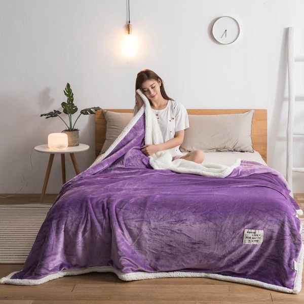 blankets lambskin large warm thick christmas throw blanket coverlet reversible fuzzy on the sof/bed cover purple white solid
blankets lambskin large warm thick christmas throw blanket coverlet reversible fuzzy on the sof/bed cover purple white solid