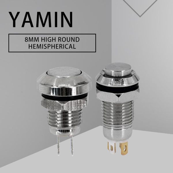 smart home control 8mm metal push button switch 2/4 pins reset / momentary lock latching waterproof normally open ultra small miniature butt
smart home control 8mm metal push button switch 2/4 pins reset / momentary lock latching waterproof normally open ultra small miniature butt