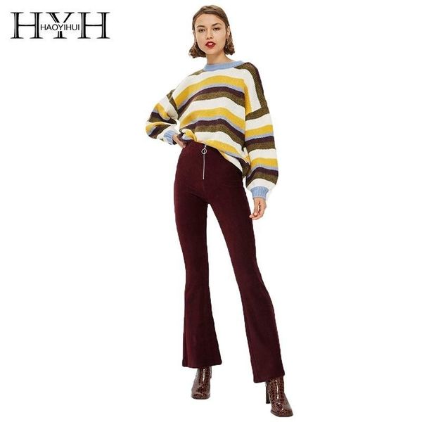 women's sweaters hyh haoyihui 2021 fashion arrivals european american style simple commuter witty ladies casual fit, White;black
women's sweaters hyh haoyihui 2021 fashion arrivals european american style simple commuter witty ladies casual fit, White;black