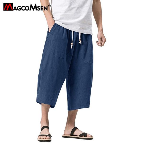 men's pants magcomsen harajuku harem men joggers cotton linen wide leg baggy hip hop streetwear 2021 summer casual trousers, Black
men's pants magcomsen harajuku harem men joggers cotton linen wide leg baggy hip hop streetwear 2021 summer casual trousers, Black