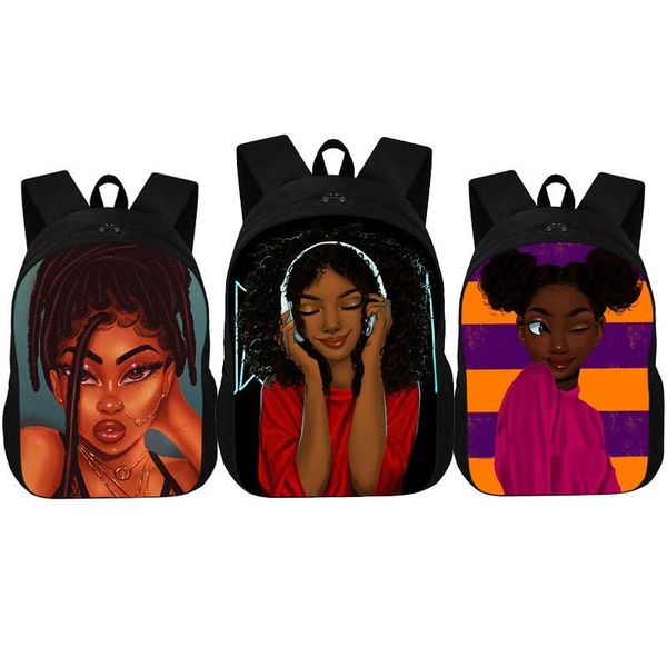 backpack cartoon beautiful africa girl 16 inch school bag woman black children's high-capacity children cute bags gift
backpack cartoon beautiful africa girl 16 inch school bag woman black children's high-capacity children cute bags gift