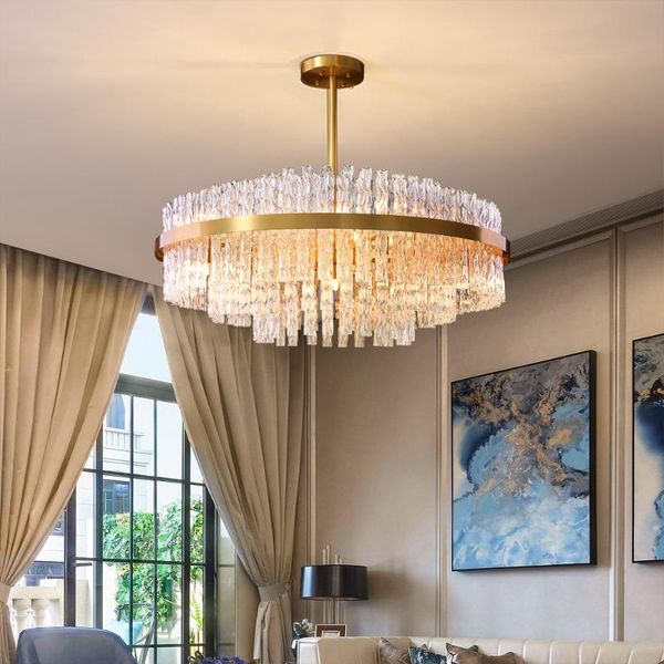 chandeliers luxury glass chandelier for living room led gold home decor lamp high quanlity light fixture modern indoor lighting round lustre 
chandeliers luxury glass chandelier for living room led gold home decor lamp high quanlity light fixture modern indoor lighting round lustre