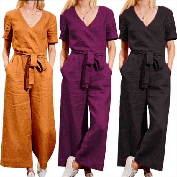 women sashes high waist loose wide leg pants trousers jumpsuits spring and summer casual rompers overalls elegant office female, Black;white
women sashes high waist loose wide leg pants trousers jumpsuits spring and summer casual rompers overalls elegant office female, Black;white