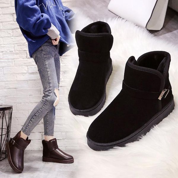 boots brand designer winter fashion est snow wear female short flat with velvet warm comfortable wild anti-ski, Black
boots brand designer winter fashion est snow wear female short flat with velvet warm comfortable wild anti-ski, Black