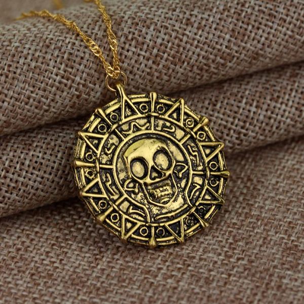 pendant necklaces necklace jack sparrow aztec coin medallion vintage gold bronze silve wholesale, Silver
pendant necklaces necklace jack sparrow aztec coin medallion vintage gold bronze silve wholesale, Silver