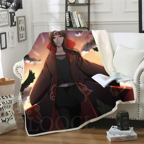 cloocl blankets japan anime naruto uchiha itachi 3d print casual style air conditioning blanket sofa teens bedding throw plush quilt
cloocl blankets japan anime naruto uchiha itachi 3d print casual style air conditioning blanket sofa teens bedding throw plush quilt