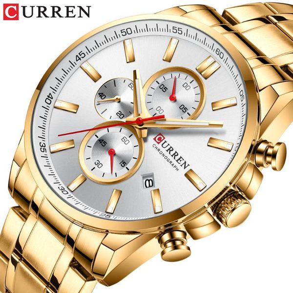 wristwatches curren men watch creative wristwatch male clock luxury gold stainless steel band montre homme reloj hombre, Slivery;brown
wristwatches curren men watch creative wristwatch male clock luxury gold stainless steel band montre homme reloj hombre, Slivery;brown