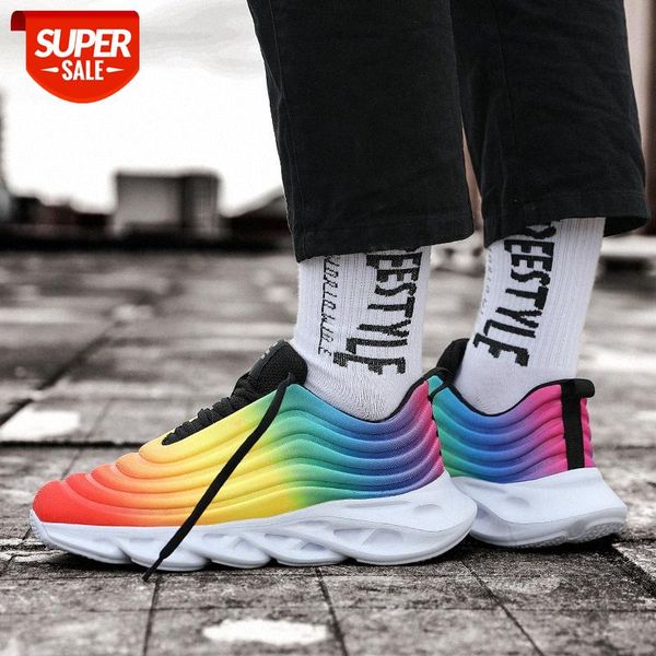 spring and autumn fashion rainbow four-sided stretch sports wind casual shoes breathable lightweight running #bu8t
spring and autumn fashion rainbow four-sided stretch sports wind casual shoes breathable lightweight running #bu8t