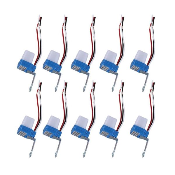 10pcs auto on off pcell street light pswitch sensor switch ac/dc 12v 10a
10pcs auto on off pcell street light pswitch sensor switch ac/dc 12v 10a