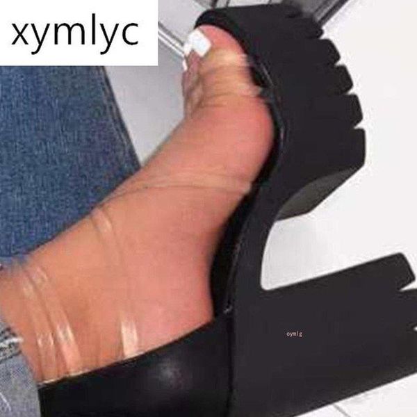 sandals open toe women platform strappy chunky ultra high heel fashion see-through strap female shoes 2021 summer, Black
sandals open toe women platform strappy chunky ultra high heel fashion see-through strap female shoes 2021 summer, Black