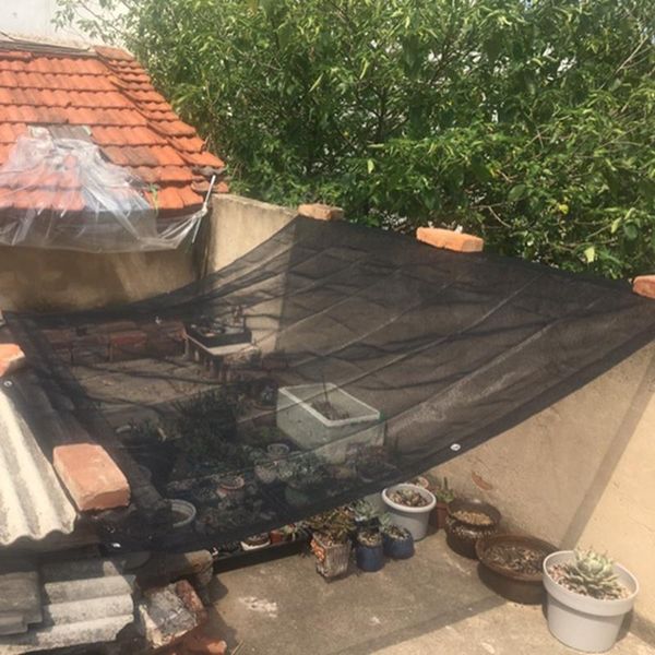 shade large scale size 70% rate sail awning anti wind black sun net roofgarden yard no collect water pull
shade large scale size 70% rate sail awning anti wind black sun net roofgarden yard no collect water pull