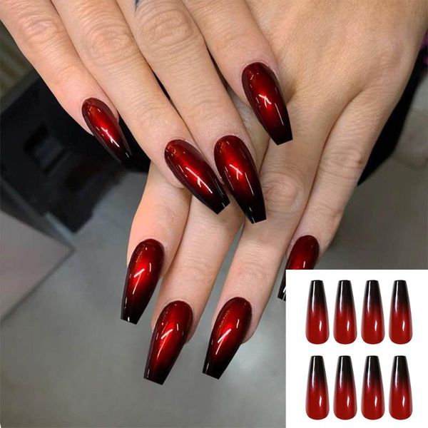 false nails 24pcs detachable artificial wearable mixed style color fake full cover nail art tips manicure tool easy to use, Red;gold
false nails 24pcs detachable artificial wearable mixed style color fake full cover nail art tips manicure tool easy to use, Red;gold
