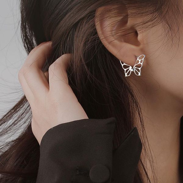 hoop & huggie minimalist metallic hollow out butterfly earring for women girls unique design wedding jewellery pendientes, Golden;silver
hoop & huggie minimalist metallic hollow out butterfly earring for women girls unique design wedding jewellery pendientes, Golden;silver