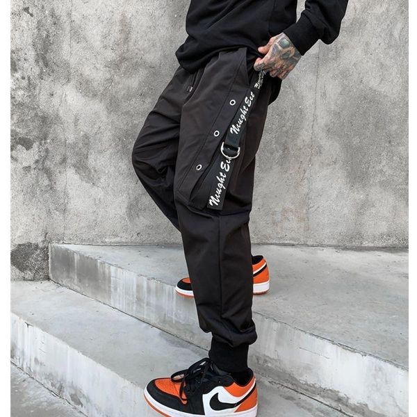 men's pants 21 autumn and winter casual functional fashion stream fried street youth loose legged overalls k874 p65, Black
men's pants 21 autumn and winter casual functional fashion stream fried street youth loose legged overalls k874 p65, Black